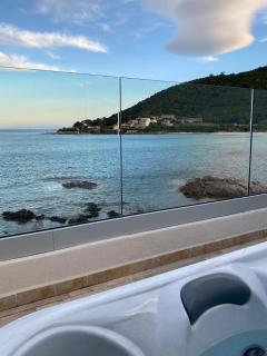 cala luna spa vue mer , clim, à 50m de la plage , literie luxe , entièrement équipé - 8