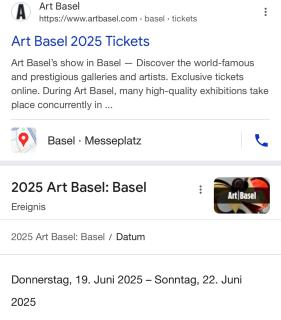 klein aber fein - Basilea - 2