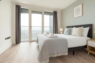 Modern 1-Bed Flat - Icon Tower - New Build in One West Point - Londra - 9