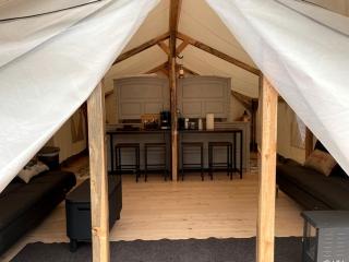 Large Luxury Tent, Oregon Weekend Getaway from San Francisco - Idleyld Park - 6