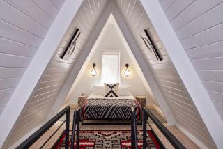 Cool A-Frame Cabin Rental in New Mexico, for Unforgettable Vacations on the Pecos River - - 5