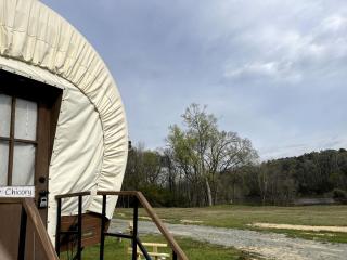 Cape Fear River Glamping at this Lovely Covered Wagon in Lillington, North Carolina - Lillington - 0