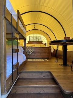 Cape Fear River Glamping at this Lovely Covered Wagon in Lillington, North Carolina - Lillington - 9