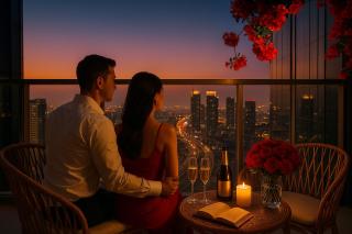 Keyrock Living - Burj Khalifa View Retreat with Pool - Dubai - 0