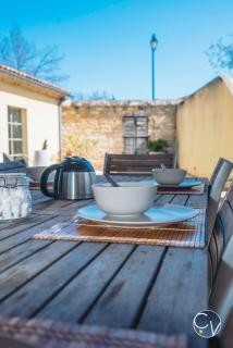 Maison en pierre avec piscine à Barjac, 16 personnes - 5