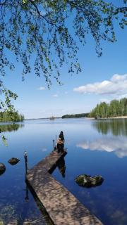 Saunamökki järven rannalla - - 0