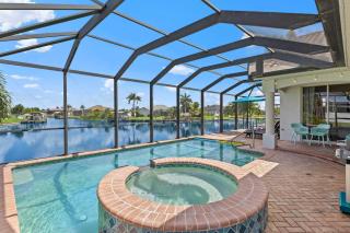 Back Up To The Canal, Private Pool, Hot Tub - Cape Coral - 9
