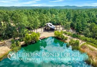 Gorgeous Pet Friendly Log Cabin with a Tipi and Pond, Perfect for a Weekend Getaway, Minutes from Hochatown - 9