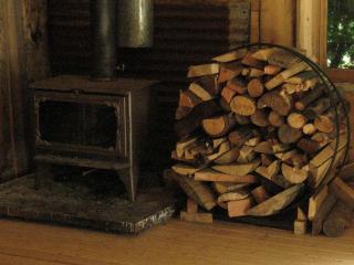 Rustic Woodland Log Cabin with Wood-Burning Stove in Nevada City, California - - 1