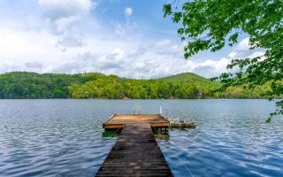 Enormous Cabin Retreat with Beautiful Views and Private Dock in Topton, North Carolina - 9