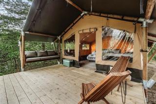 Charming Safari Tent with Sauna and Fire Pit in North Woodstock, New Hampshire - North Woodstock - 9