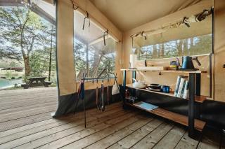 Charming Safari Tent with Sauna and Fire Pit in North Woodstock, New Hampshire - North Woodstock - 5