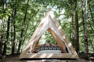 Amazing Safari Tent Close to Lake in North Woodstock, New Hampshire - 2