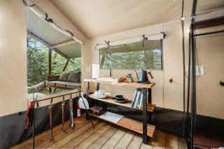 Delightful Safari Tent with Fire Pit and Sauna in North Woodstock, New Hampshire - North Woodstock - 6