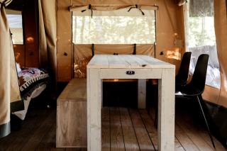Delightful Safari Tent with Fire Pit and Sauna in North Woodstock, New Hampshire - Woodstock - 7