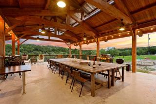 Entire Property Rental for Large Groups Sleeping 40+ Guests with Pool and Fire Pit in Texas Hill Country near Austin, Texas - Hammetts Crossing - 2