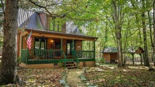 Idyllic and Picturesque Cabin with Hot Tub near Graces High Falls, Northern Alabama - 8