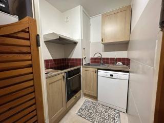 Grand T2 pour 6 personnes au centre avec balcon, lave-linge - FR-1-322-189 - Les Orres - 5