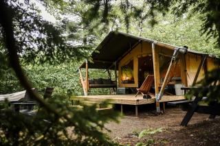 Lakefront Safari Tent with Fire Pit and Sauna in North Woodstock, New Hampshire - North Woodstock - 5
