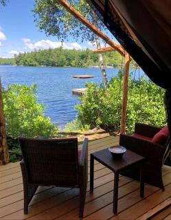 Waterfront Safari Tent for Memorable Nature Escapes in Naples, Maine - Naples - 5
