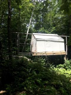 Treehouse-Style Tent Rental in the White Mountain National Forest of New Hampshire - - 5