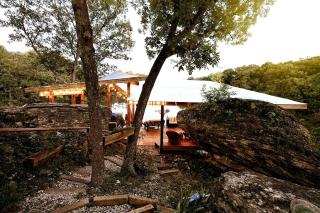 Beautiful Bell Tent Rental near Kansas City for Glamping in Missouri - Excelsior Springs - 7