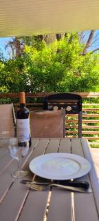 Camping La Grand'Terre 4 étoiles - Linge de maison inclus - Clim - TV - Plancha - Lave-vaisselle - 4 personnes 2 chambres - Ruoms - 5