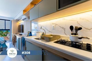 Makani Beach Flat Campas #308 - Frente Mar Alto Padrão - 7