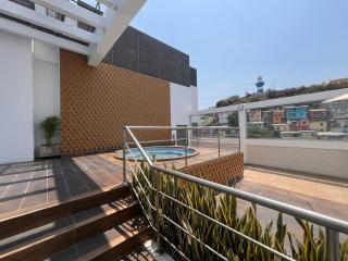 Blue suite in Puerto Santa Ana with a view of the river! - Guayaquil - 8