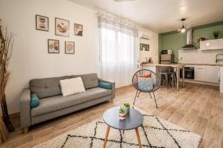 Cosy Green Clim Wifi Centre ville 2 pers - 7