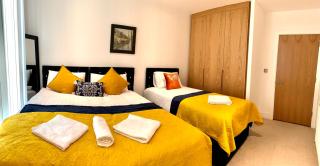 Modern London Excel 2 Bedrooms 2 Bathrooms, Parking, Kitchen, Lounge, Balcony Apartment - Londra - 6