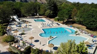 Camping La Grand'Terre 4 étoiles - Linge de maison inclus - Clim - TV - Plancha - Lave-vaisselle - 4 personnes 2 chambres - Ruoms - 0