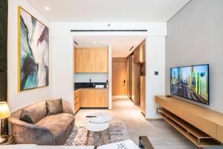 Escape24 Cozy Studio with Pool View in JVC - 2