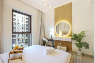 Livbnb - 1BR Retreat Free Access to Creek Lagoon - Dubai - 8