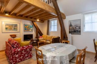 Le Séjour Honfleurais 3 Duplex with Local Charm City Center 4 Guests - Honfleur - 3