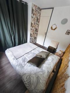 Apt T2, 34m2, pied de piste, 4 à 6 pers, 1 chambre, parking privé sousterrain - 3