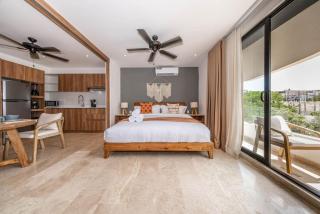 King Studio w Private Balcony Rooftop Pool, Gym - Tulum - 9