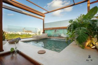 Private Pool Ph, Walk To Beach, 38th & 5th - Playa del Carmen - 9