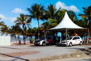 Cantinho do Sossego, Studio 5 min Praia Aviação a pé Praia Grande SP ESCADAS 4 andar - 7