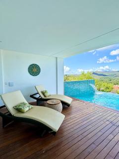 Casa Hari Veadeiros - piscina, ar condicionado e vista maravilhosa! - Alto Paraíso de Goiás - 1
