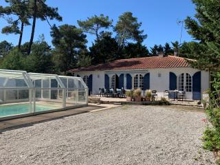 Villa Les Conches 14 couchages avec piscine chauffée - Longeville-sur-Mer - 0