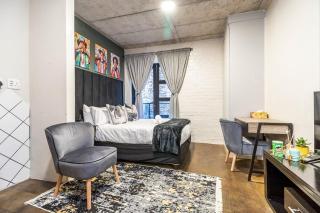 Cosy 103 City Building apartment in Maboneng, with free wifi - Johannesburg - 8