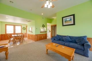 Quiet Hatteras Duplex with Decks ~ 1 Mile to Beach - 6