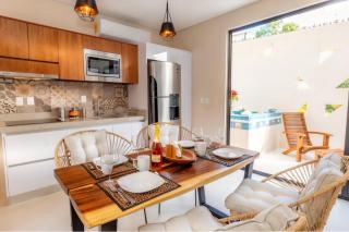 Private Yard & Cool Tub Wifi 1 bed 3 guest - Tulum - 1