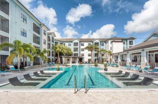 Full Apartment PetFriendly, Pool, Gym, King Bed, 15 min to parks - Orlando - 2