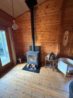 Chalet en bois sur grand parc arboré tout proche de l océan - 0