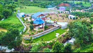 Trang trại Ven Suối 3000m2, Vườn Rau, Hồ Bơi, Thú cưng - - 0