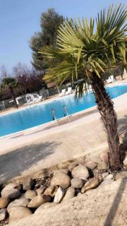 Domaine des Iscles mobile home clim, jardinet sans vis-à-vis - 8