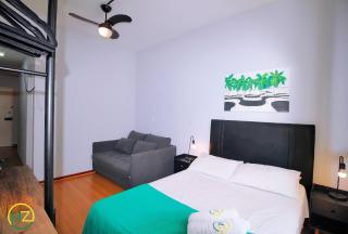 Studio charmoso e silencioso na quadra da praia - 7