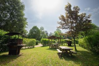 Gîte Chalet 6/8 pers. - Camping Les Berges du Bramont - 1